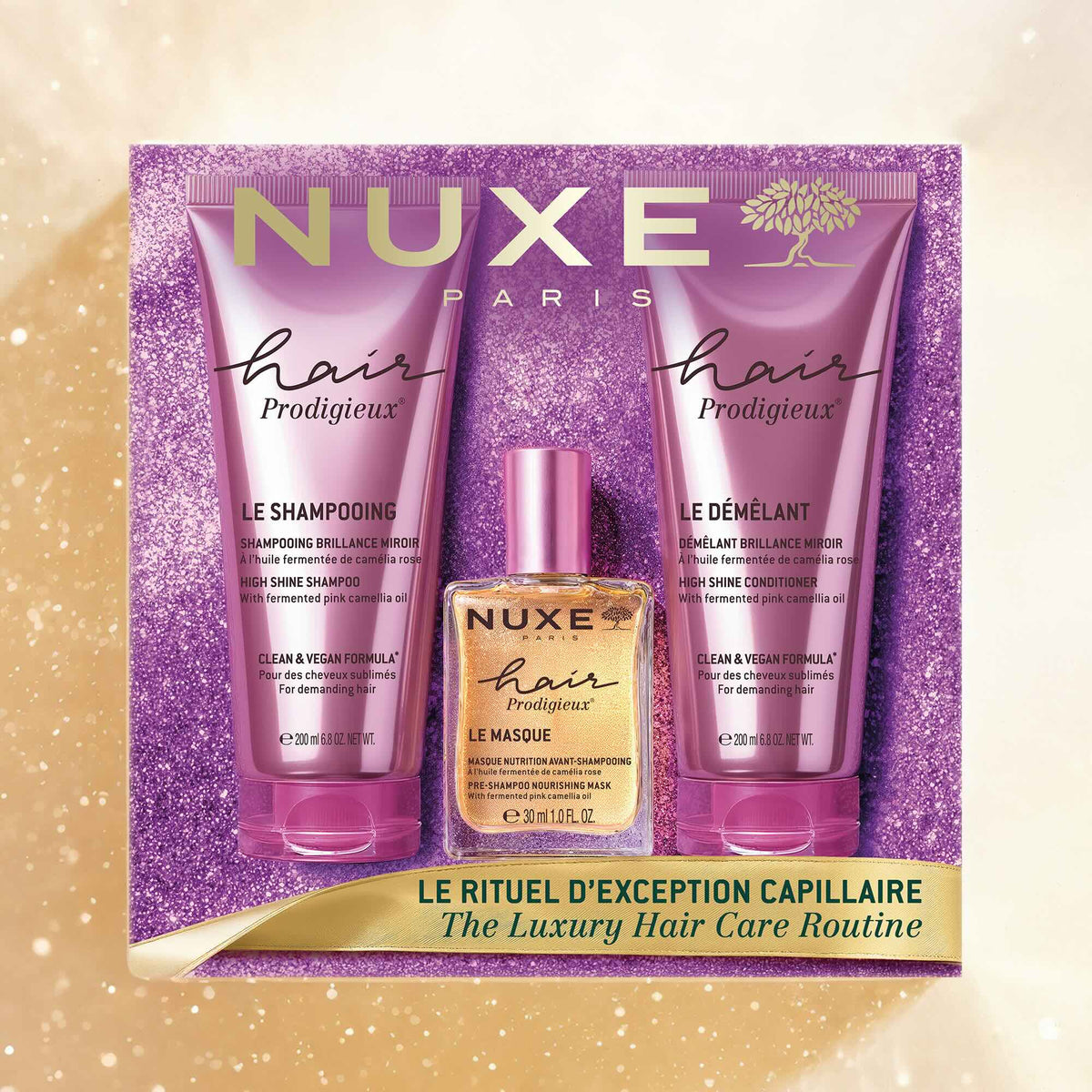 Set de Navidad HAIR PRODIGIEUX® La Rutina Capilar de Lujo