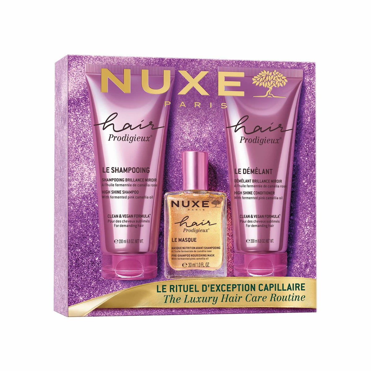 Set de Navidad HAIR PRODIGIEUX® La Rutina Capilar de Lujo