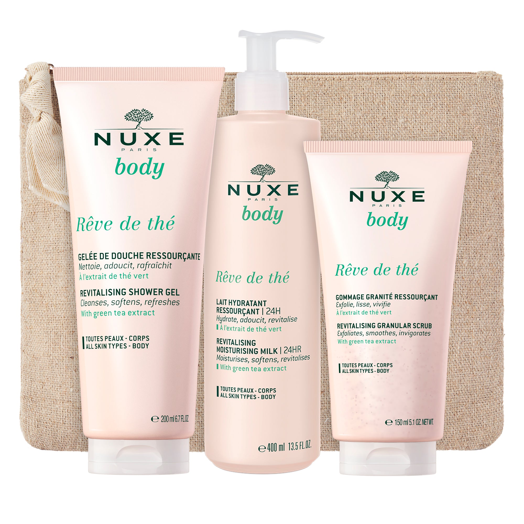 Rutina Corporal Nuxe Body Rêve De Thé Nuxe