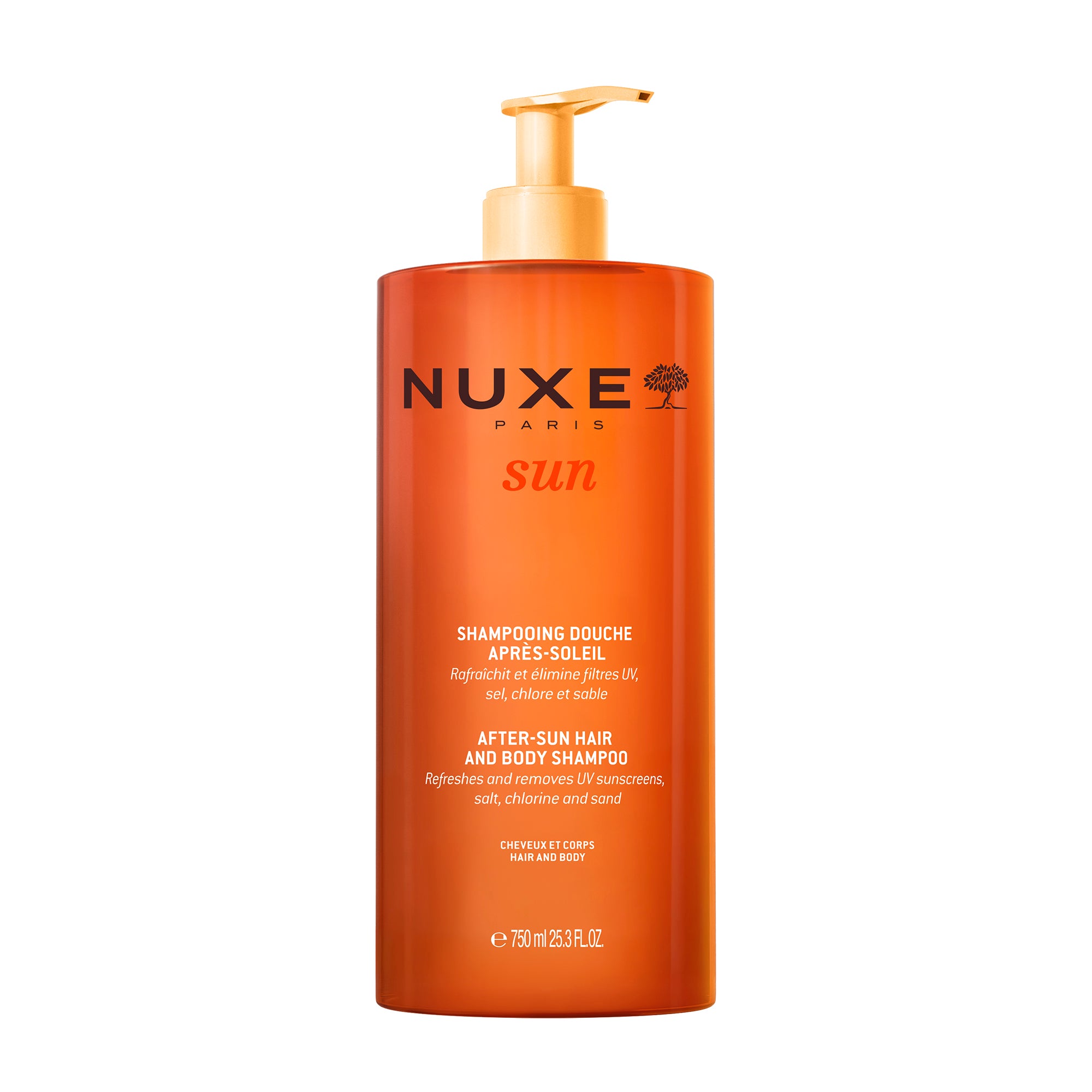 Champú y gel de ducha after-sun | 750ml