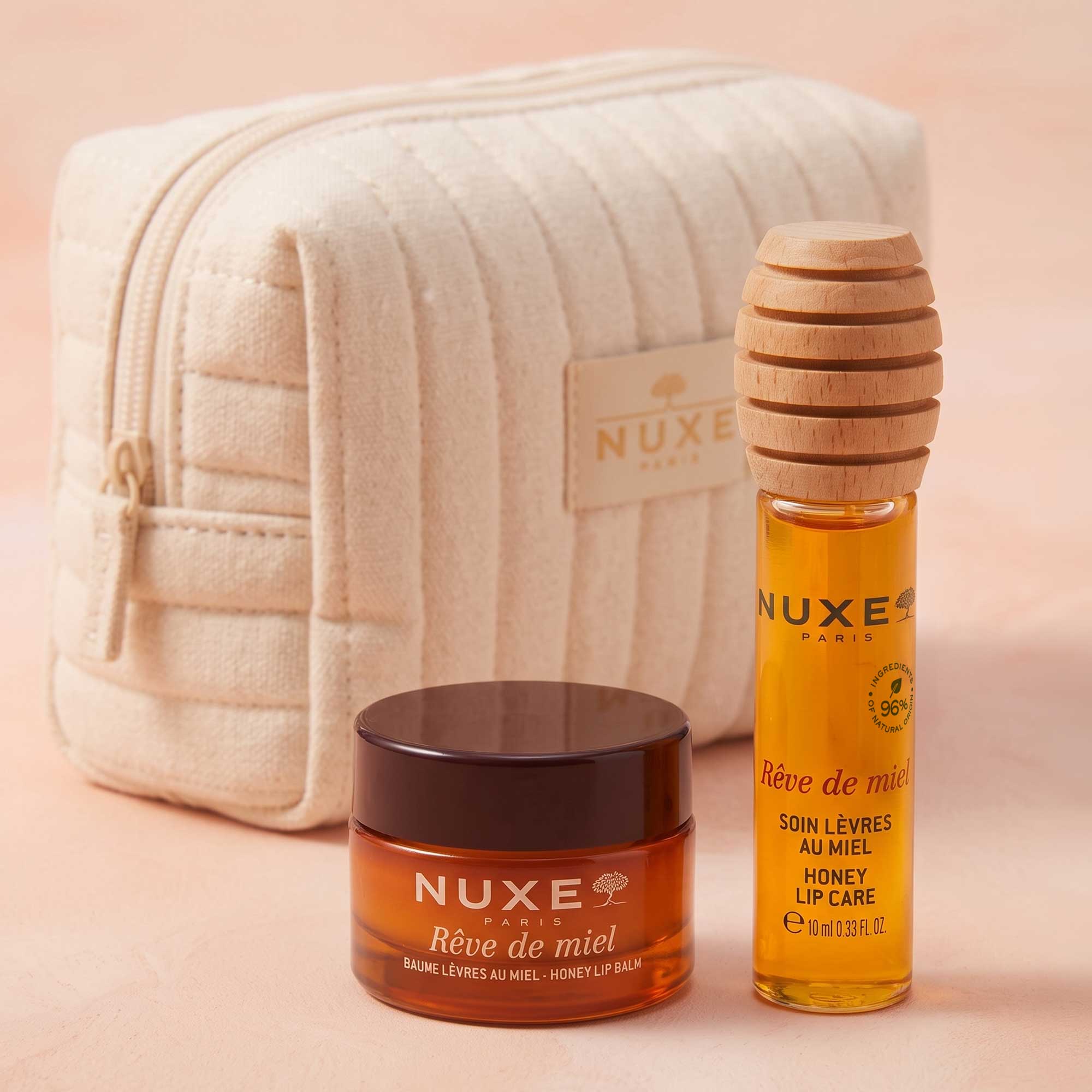 Duo Soin Lèvres Glow, Rêve de Miel - NUXE