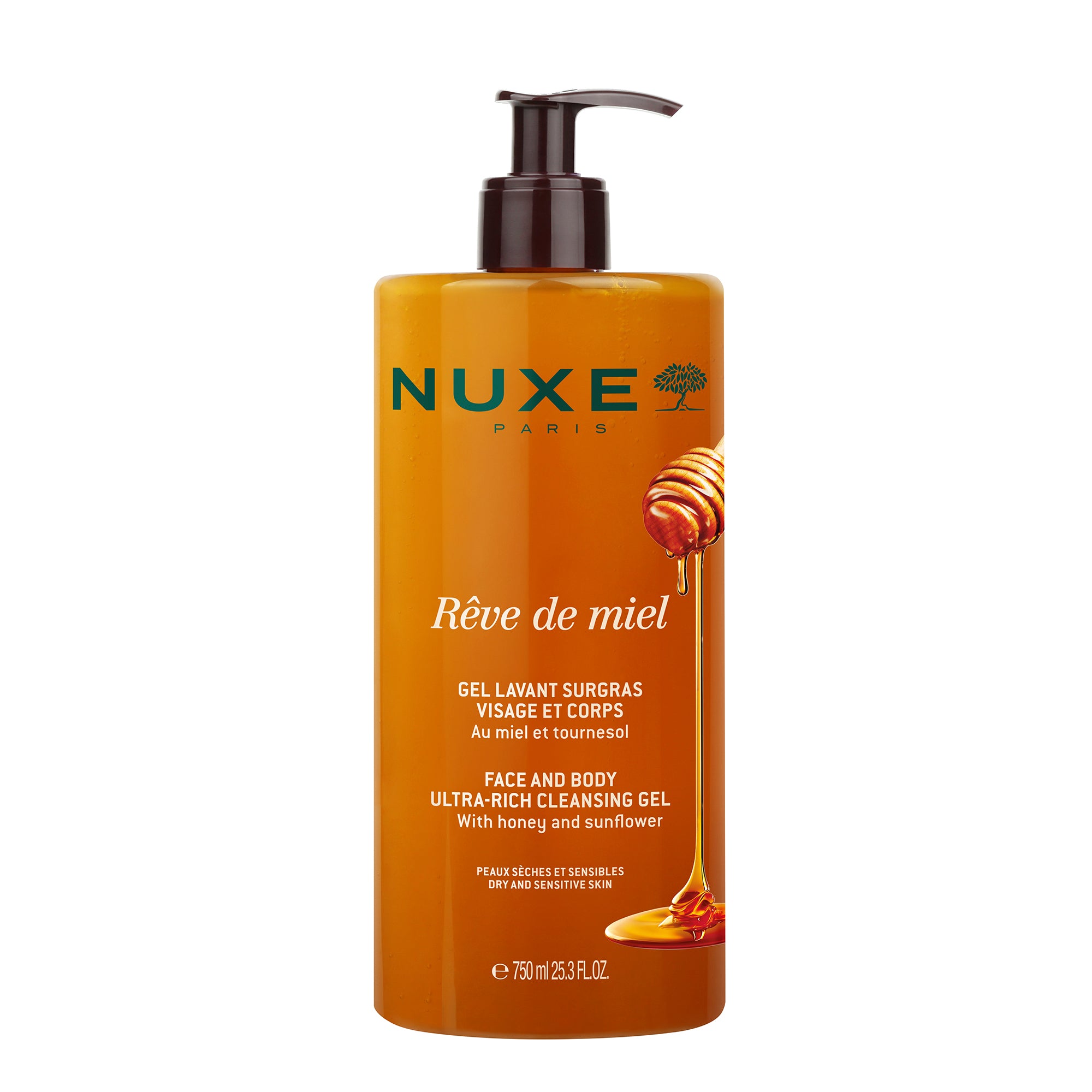Gel Lavant Surgras visage et corps - NUXE