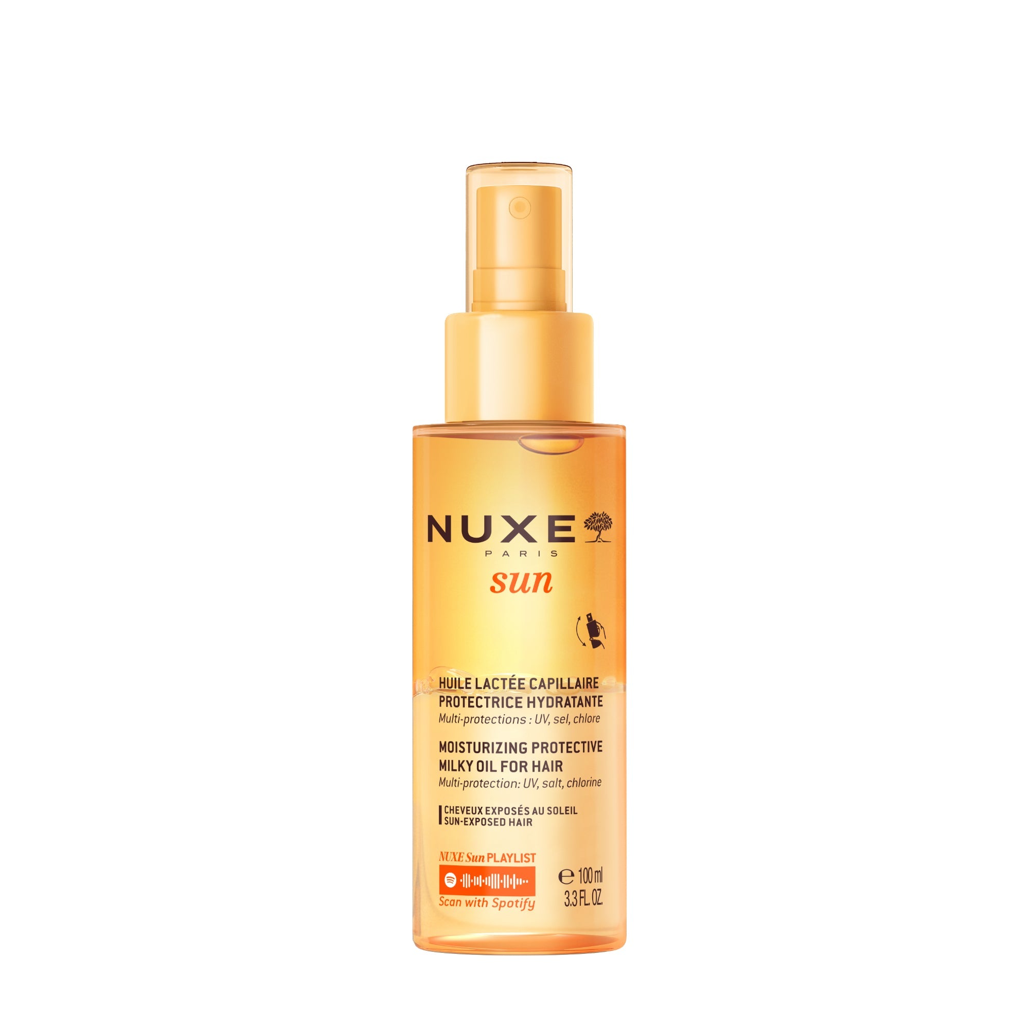 Huile Lactée Capillaire Protectrice Hydratante - NUXE