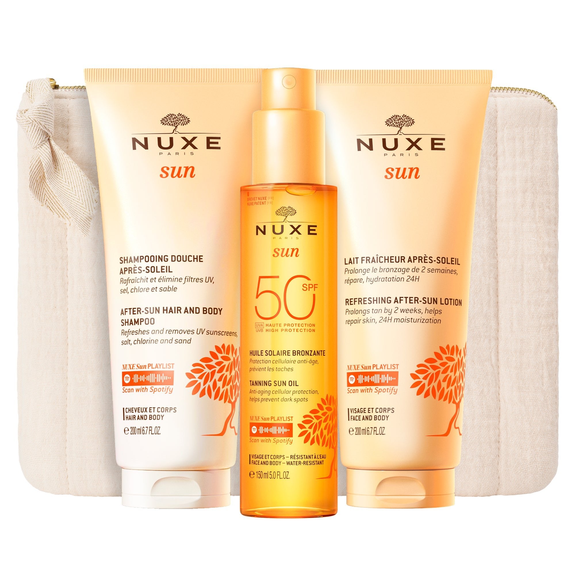 Routine Solaire Haute protection SPF 50, NUXE Sun G2 - NUXE