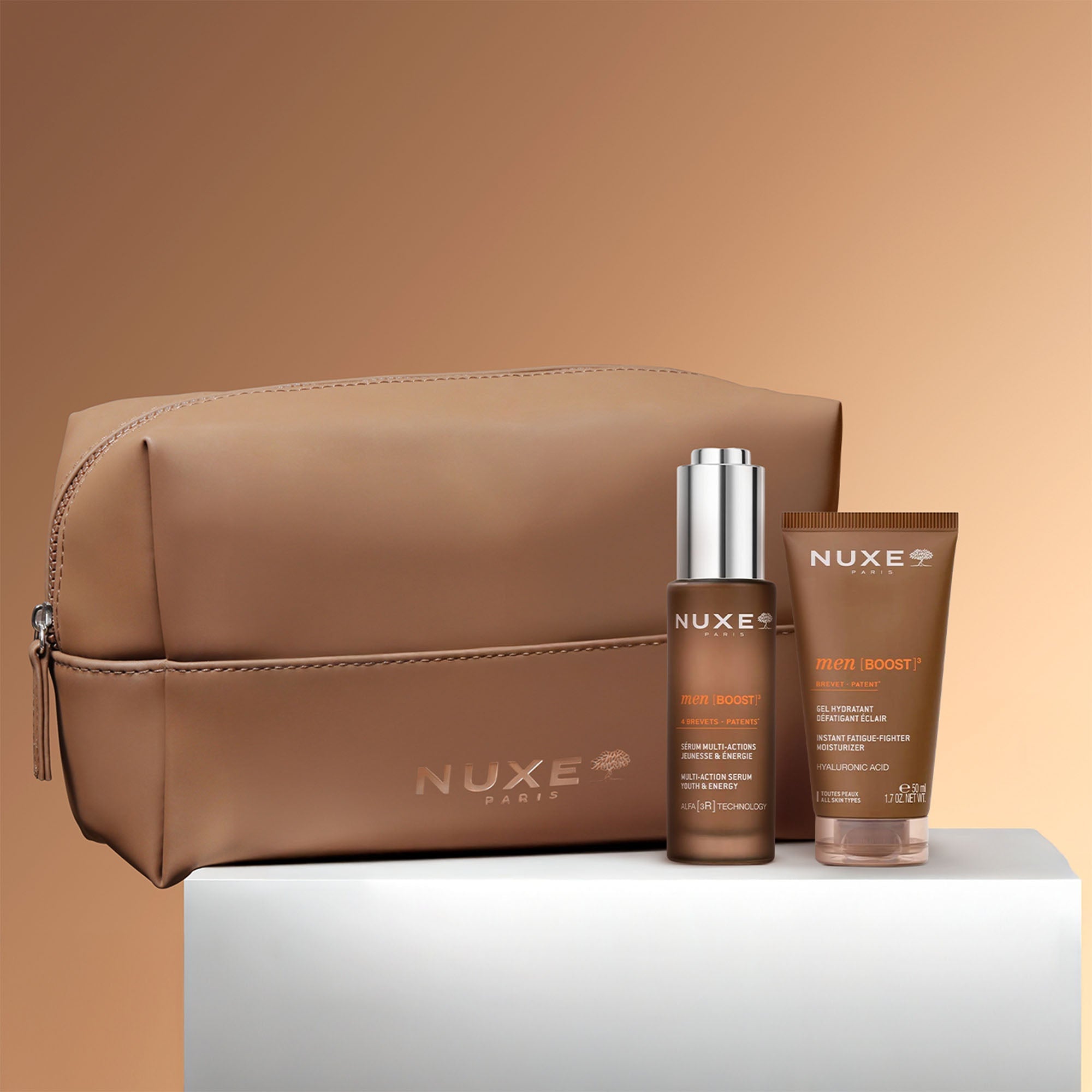 Routine Visage Hydratation, Jeunesse & Énergie - NUXE MEN EN - NUXE