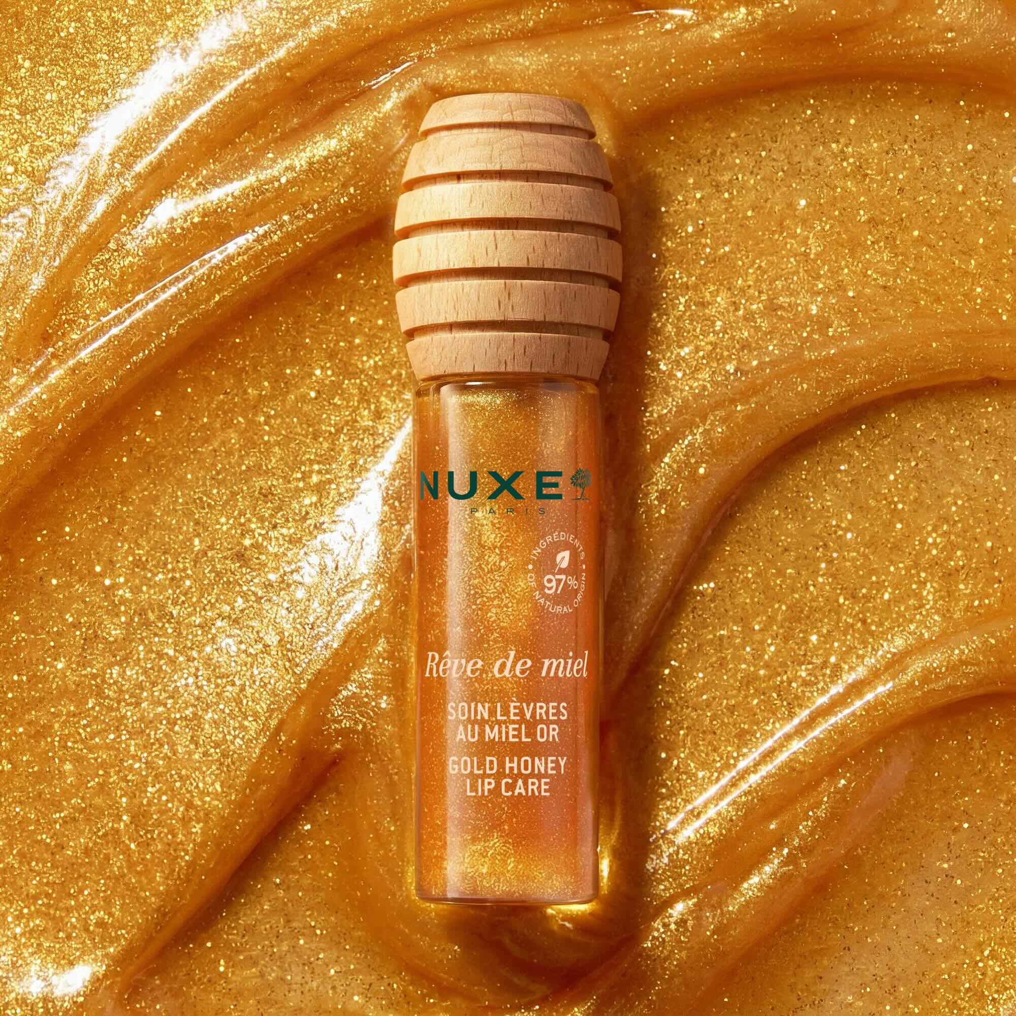 Soin Lèvres au Miel Or avec étui & charms - NUXE