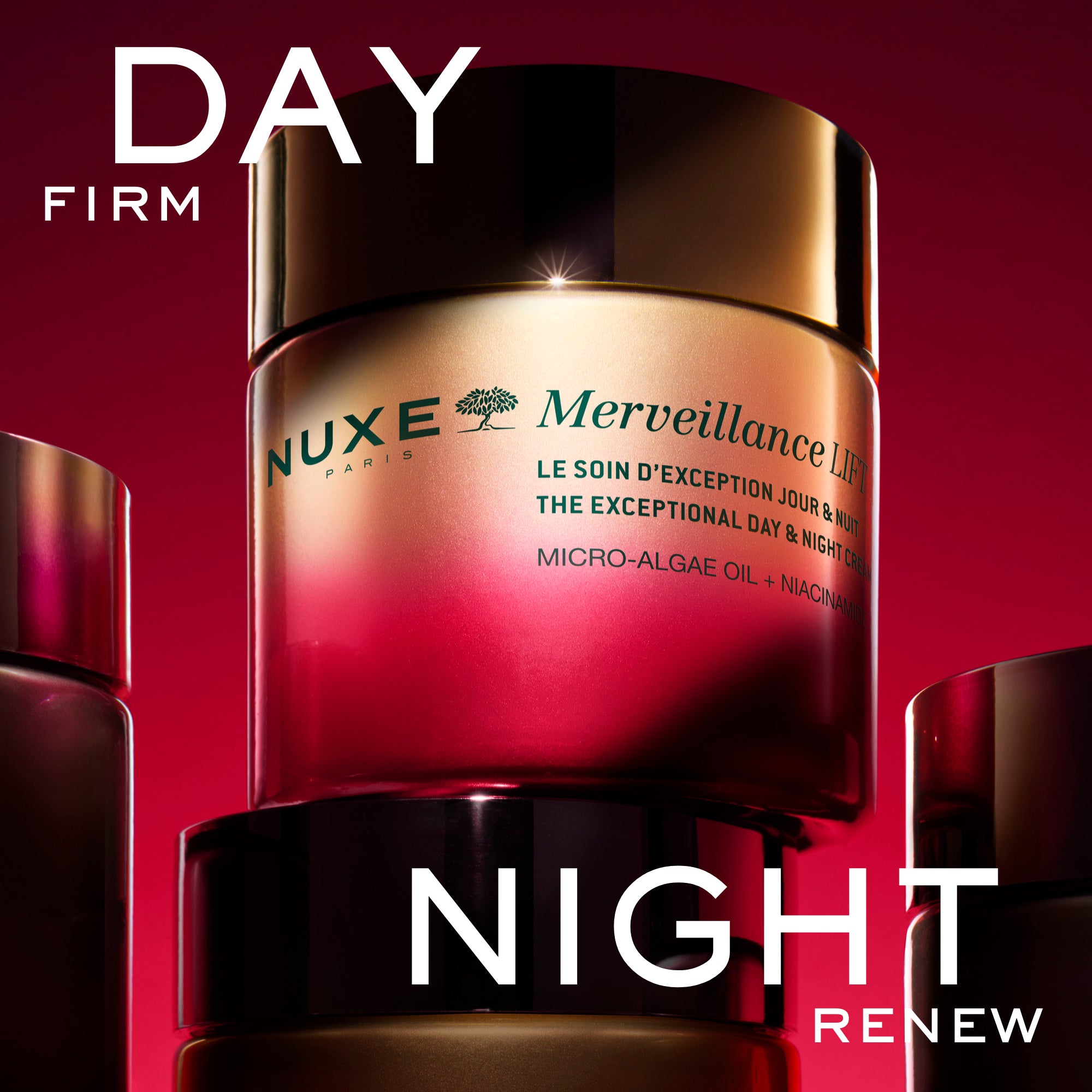 La Crema Excepcional Día & Noche Merveillance Lift | NUXE La Crema Excepcional Día & Noche Merveillance Lift | NUXE