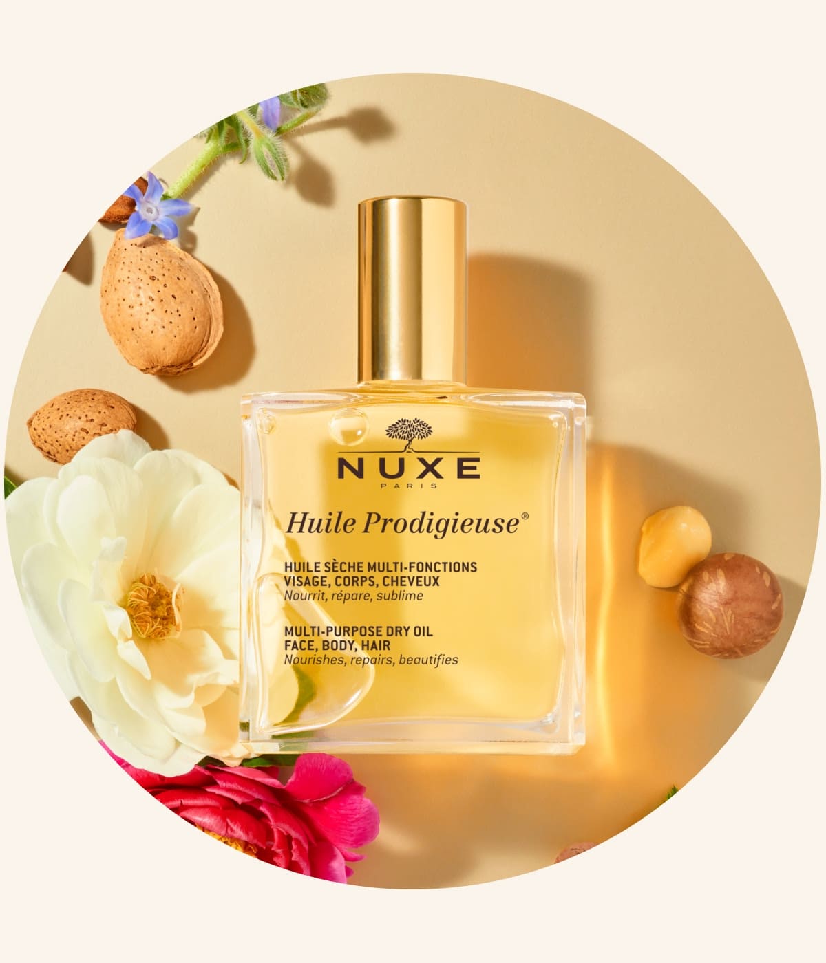 Miniature ingredients NUXE Mag