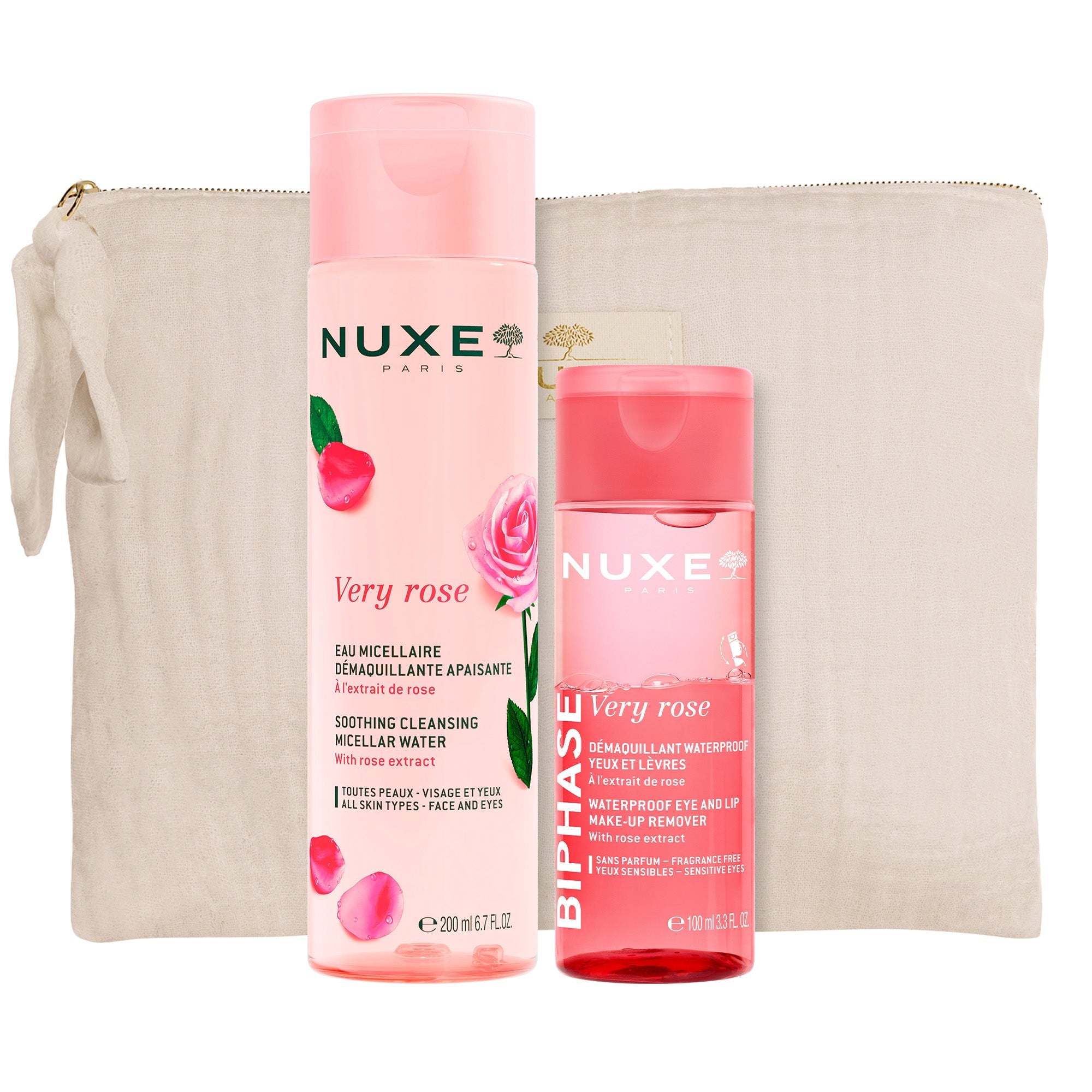 Duo Démaquillant Douceur Visage et Yeux - NUXE