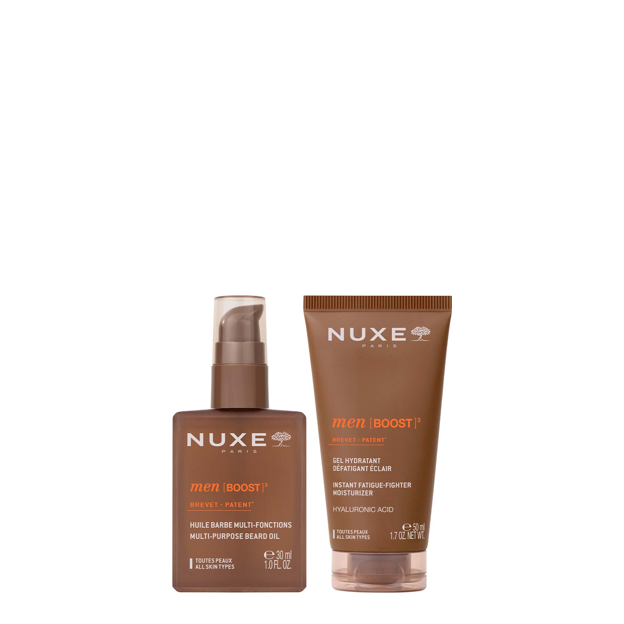 Routine Hydratation & Barbe - NUXE Men [BOOST]³ - NUXE