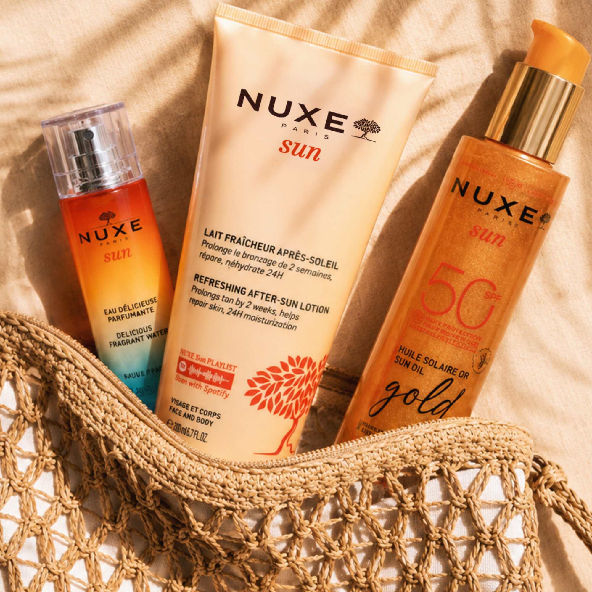Routine Protection Solaire Or SPF 50, NUXE Sun - NUXE